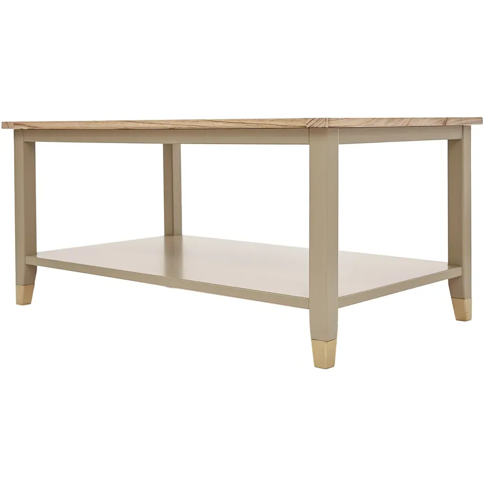 Natural Coffee Table - Cream, Wood