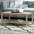 Natural Coffee Table - Cream, Wood