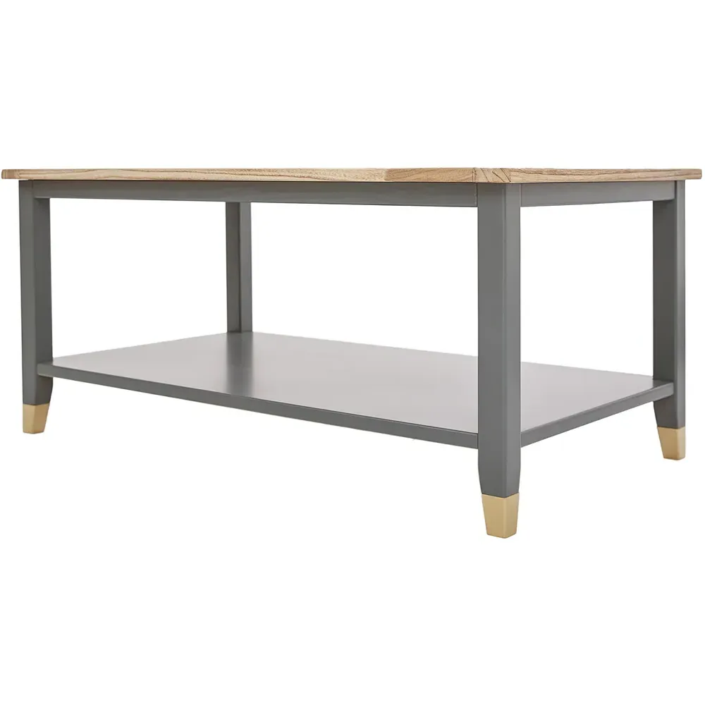Natural Coffee Table - Grey, Wood