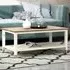 Natural Coffee Table - White, Wood