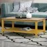 Natural Coffee Table - Yellow, Wood