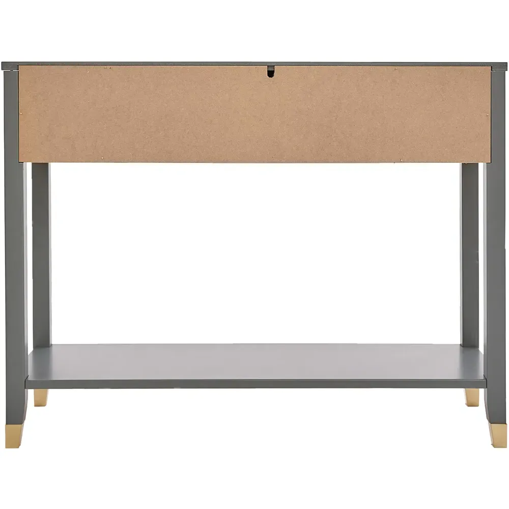 Palazzi 2 Drawer Console Table - Grey