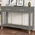 Palazzi 2 Drawer Console Table - Grey