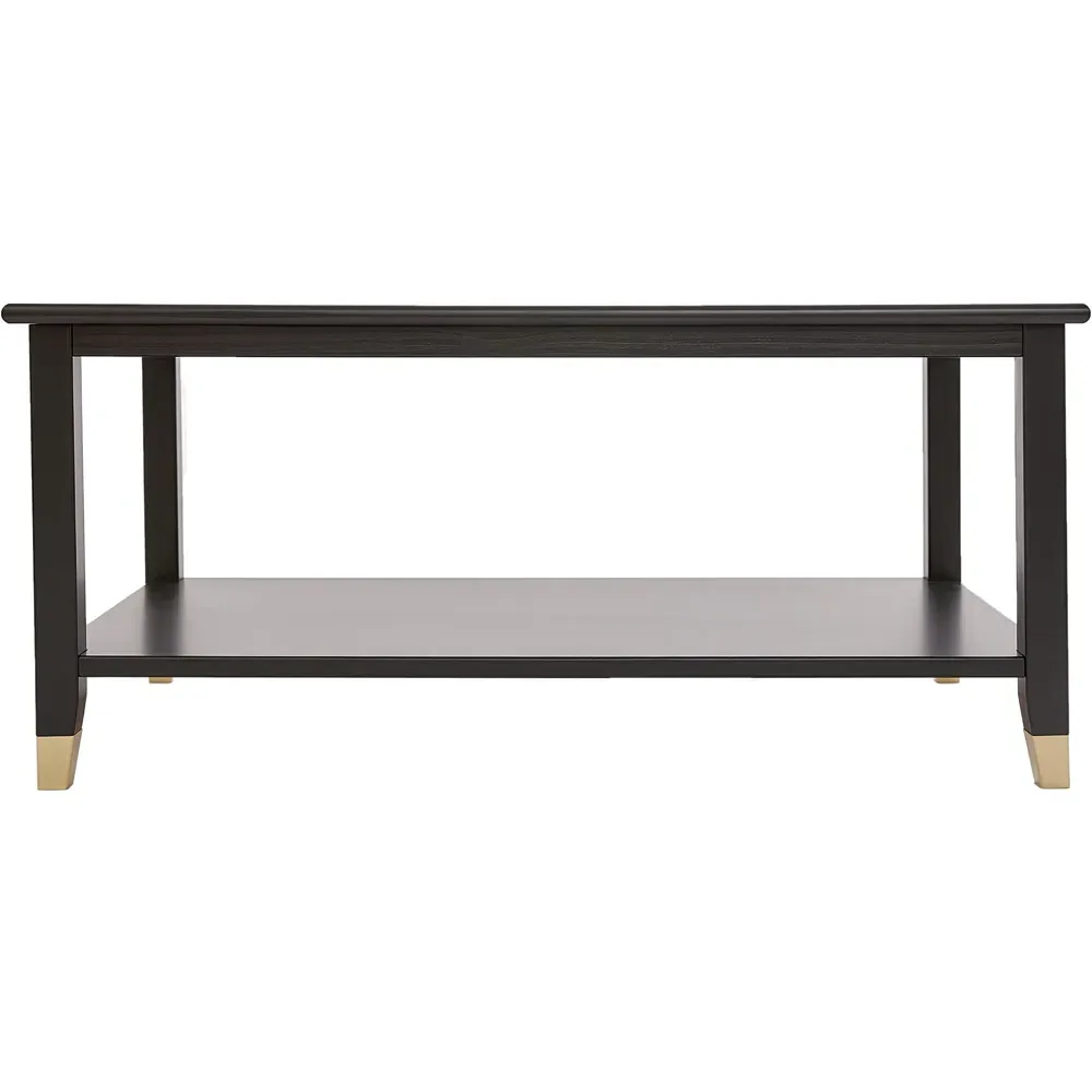 Palazzi Coffee Table with Storage - Black