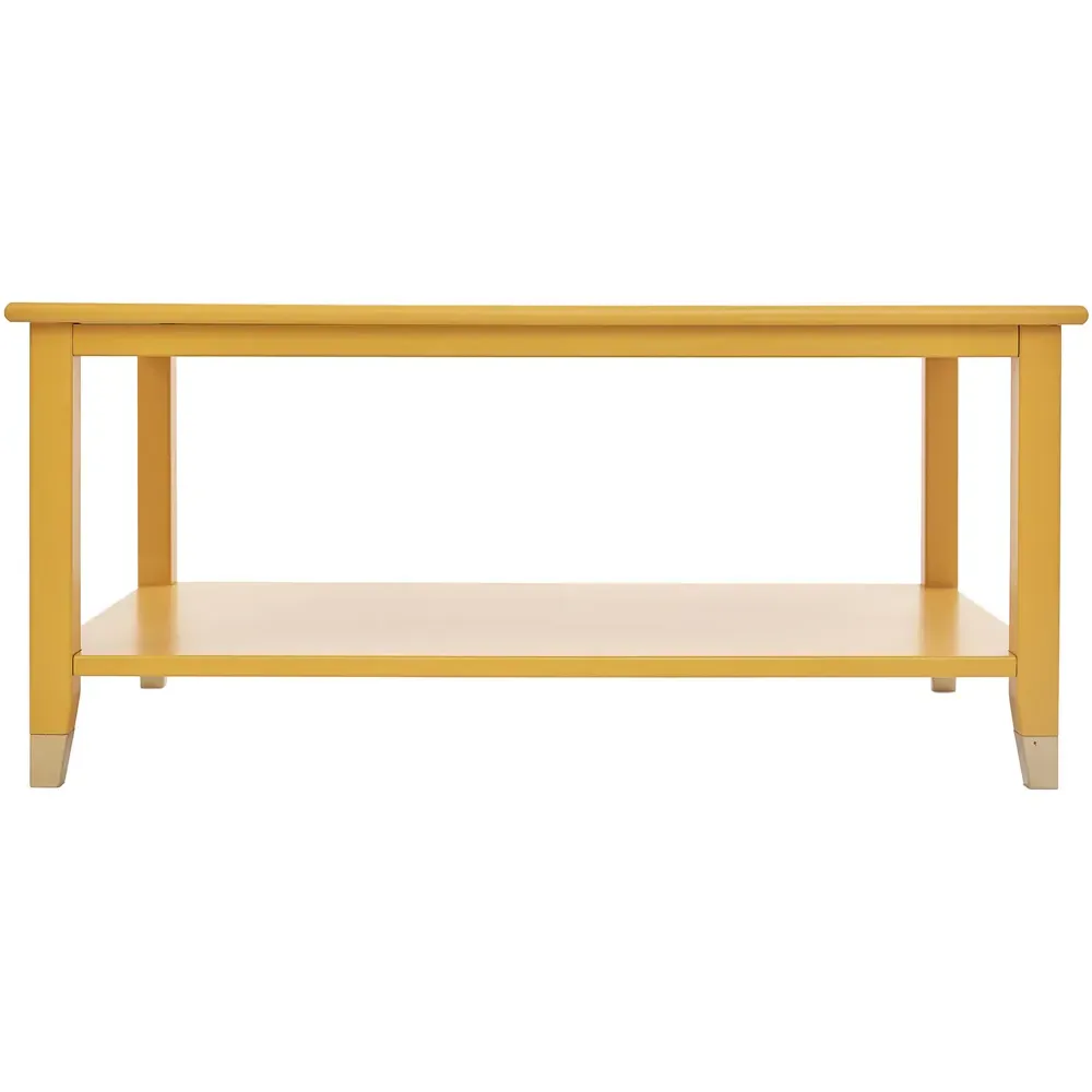 Palazzi Coffee Table with Storage - Mustard