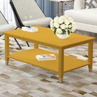 Palazzi Coffee Table with Storage - Mustard