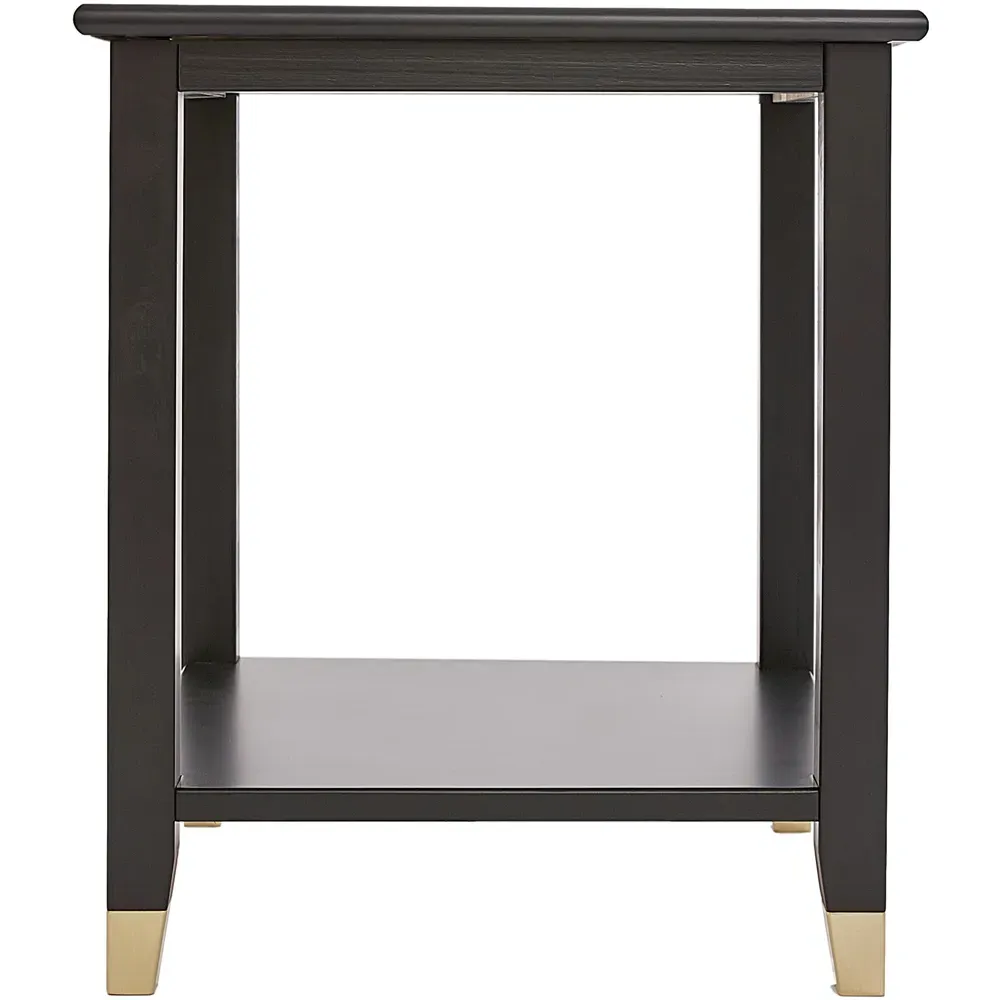 Palazzi Side Table - Black