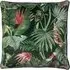Amazon Creatures Tropical Cushion - Jade Green