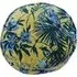 Amazon Jungle Round Cushion - Teal, Velvet