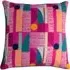 Barcelona Art Deco Cushion - Fuchsia