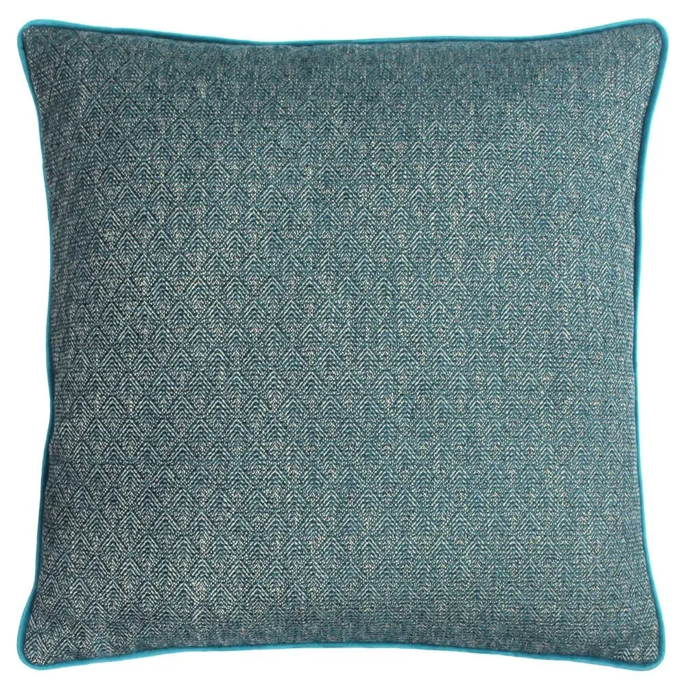 Blenheim Geometric Cushion - Teal image