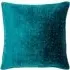 Bloomsbury Geometric Cut Velvet Piped Cushion - Multi