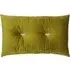 Bumble Bee Cushion - Green, Velvet