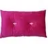 Bumble Bee Cushion - Pink, Velvet