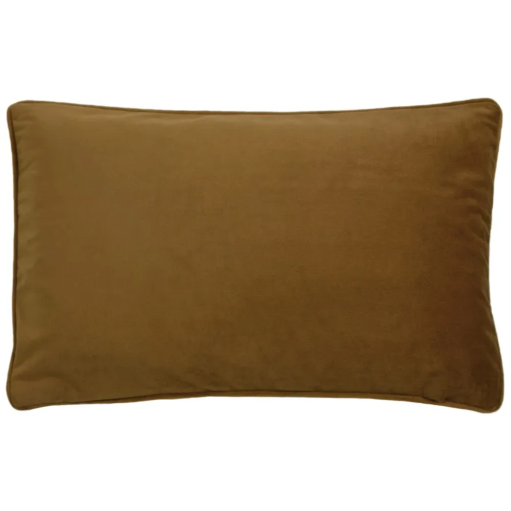 Cheetah Forest Cushion - Gold, Velvet