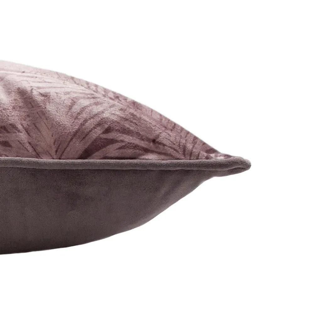 Cheetah Forest Cushion - Pink, Velvet