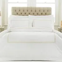 Cleopatra Double Duvet Cover Set - Gold, Cotton