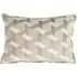 Delano Velvet Jacquard Cushion - Ivory