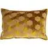 Delano Velvet Jacquard Cushion - Ochre