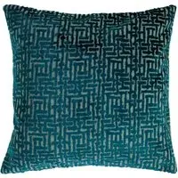 Delphi Cushion - Teal, Velvet