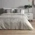 Double Oyster Marble Jacquard Duvet Set - Multi, Polycotton