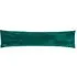 Empress Draught Excluder with Reversible Design - Emerald, Faux Fur