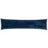 Empress Draught Excluder with Reversible Design - Navy, Faux Fur