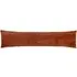 Empress Draught Excluder with Reversible Design - Rust, Faux Fur