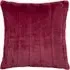 Empress Faux Fur Cushion - Ruby