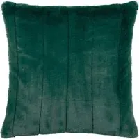 Empress Large Faux Fur Cushion - Green