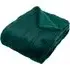 Empress Large Faux Fur Throw - Emerald Green