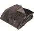 Empress Large Faux Fur Throw - Taupe