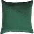 Florence Embossed Velvet Cushion - Emerald