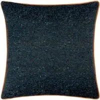 Galaxy Chenille Piped Cushion - Navy