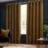 Galaxy Eyelet Curtain - Gold, Chenille