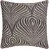 Gatsby Jacquard Piped Cushion - Black