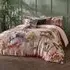 Geisha Super King Size Cotton Duvet Set - Pink