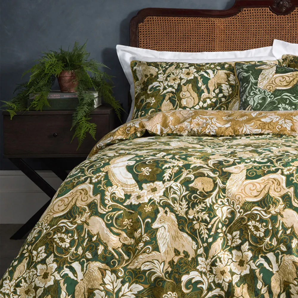 Harewood Double Duvet Set - Green