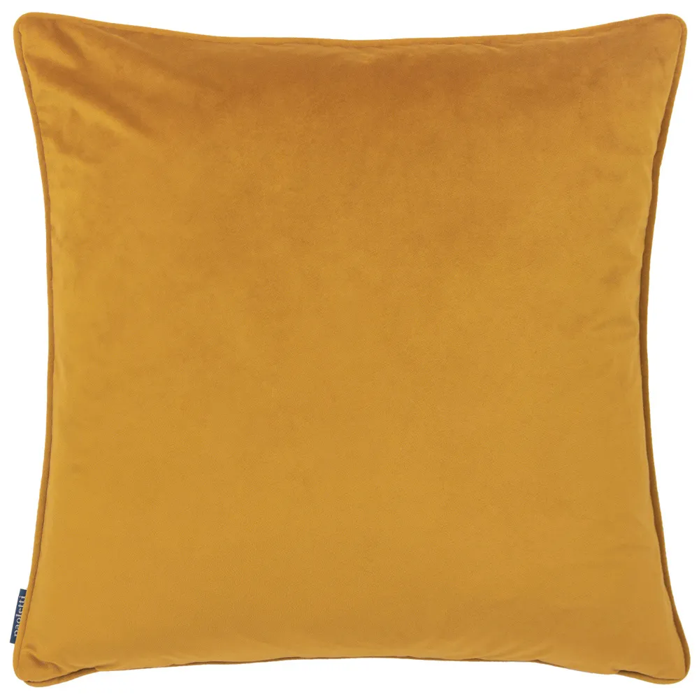 Harewood Fox Velvet Piped Cushion - Multi