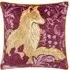 Harewood Fox Velvet Piped Cushion - Multi