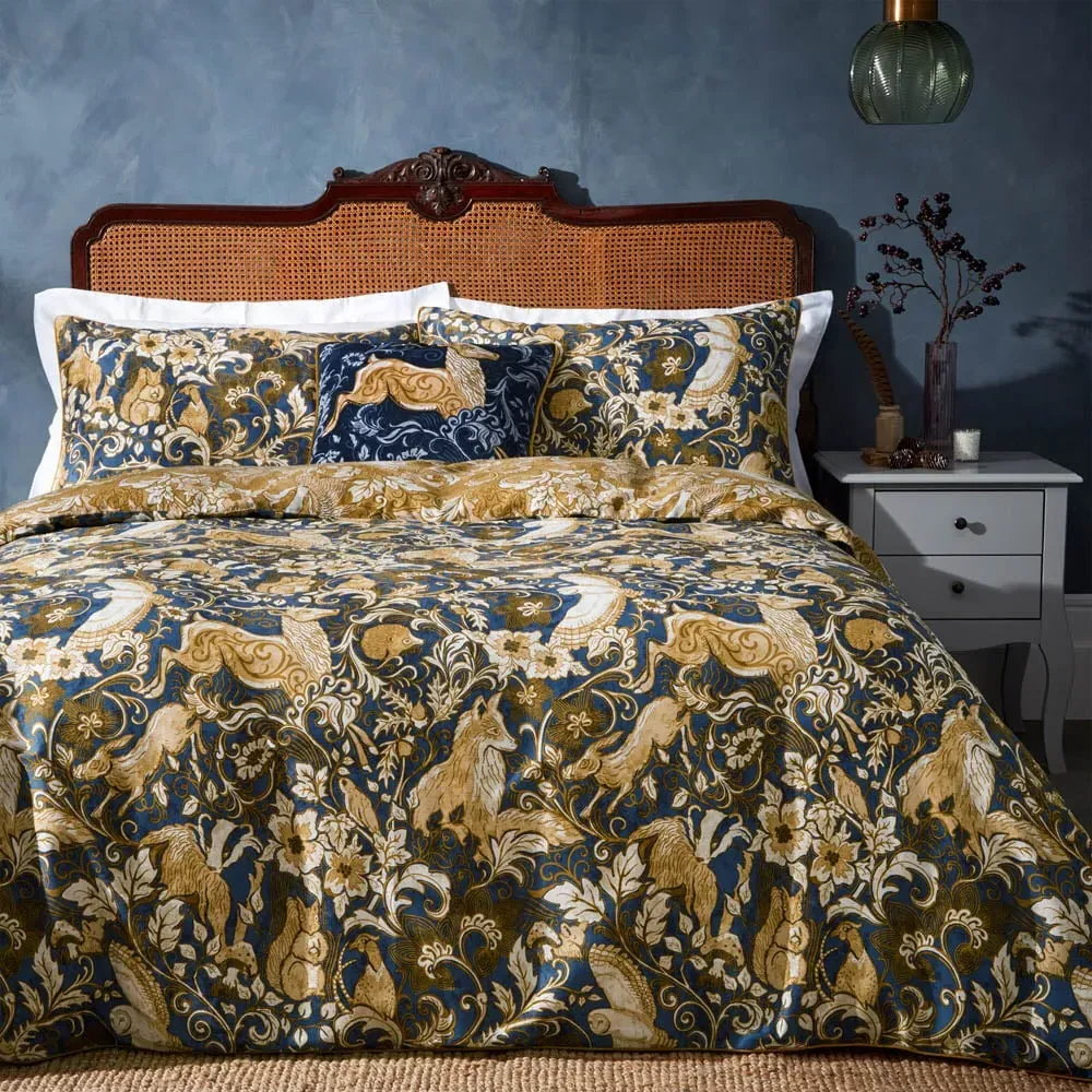Harewood Single Duvet Set - Blue image
