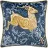 Harewood Stag Velvet Piped Cushion - Multi