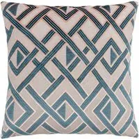 Henley Jacquard Cushion - Smoke Rose, Velvet