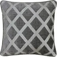 Hermes Chenille Cushion - Graphite