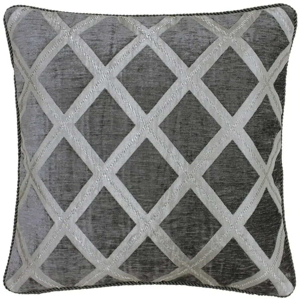 Hermes Chenille Cushion - Graphite image