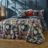 Koi King Size Duvet Cover Set - Blue