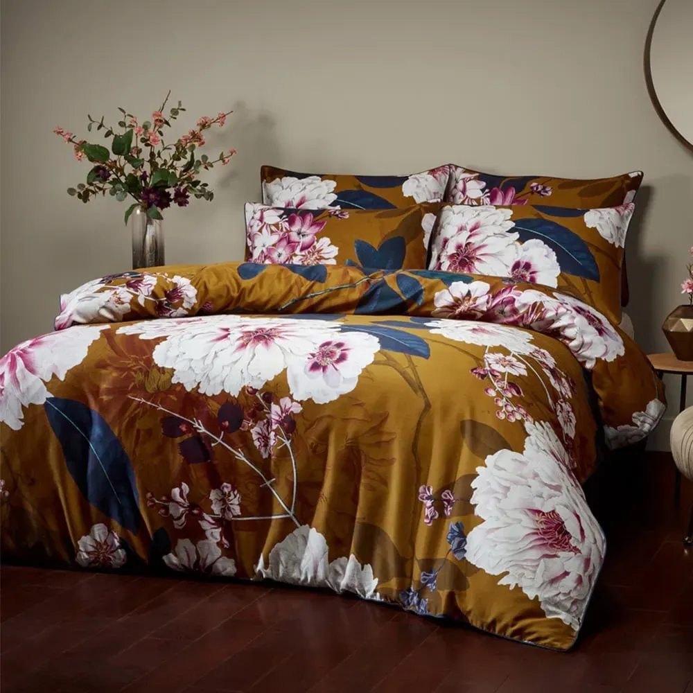 Kyoto Double Floral Duvet Cover Set - Multi, Cotton
