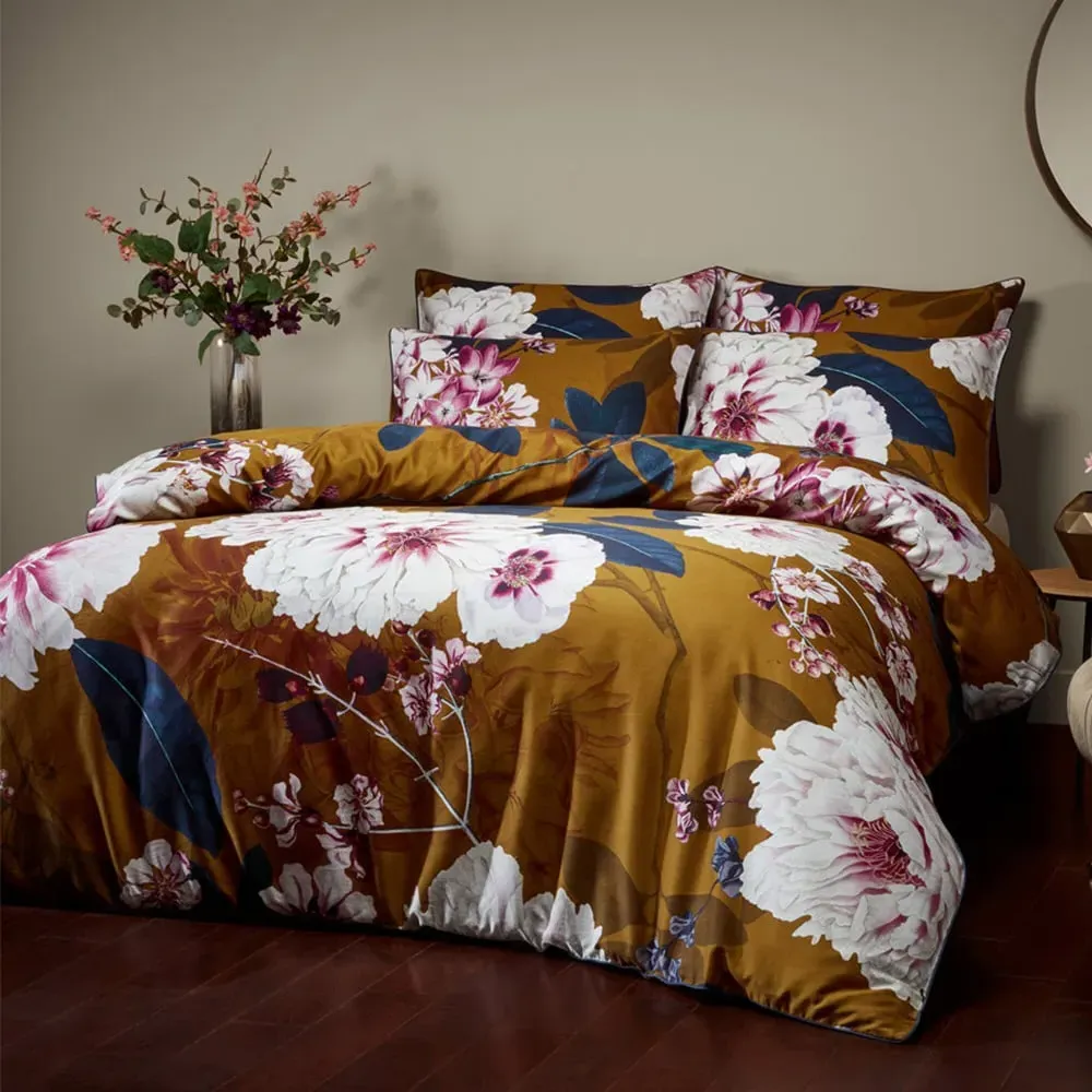 Kyoto Single Floral Duvet Cover Set - Multi, Cotton image