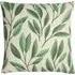Laurel Botanical Cushion - Forest Green