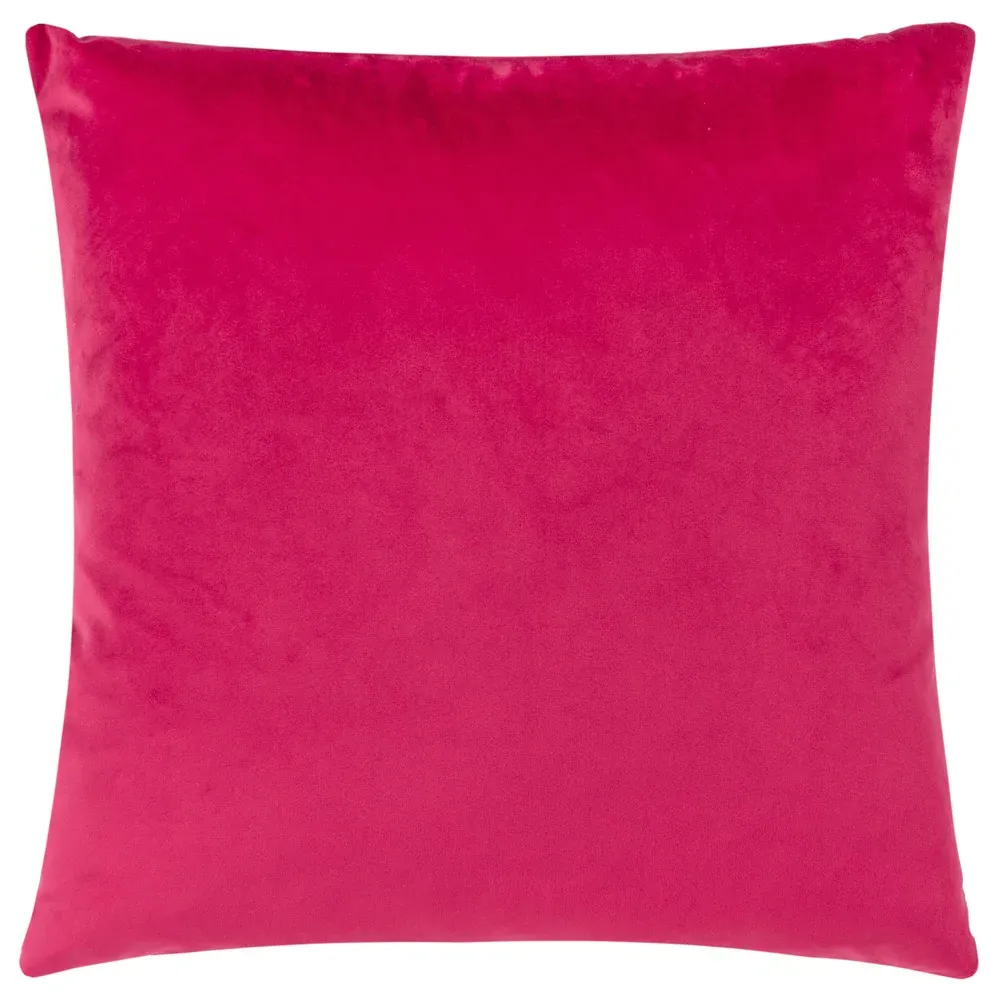 Ledbury Jacquard Cushion - Multicolour, Velvet